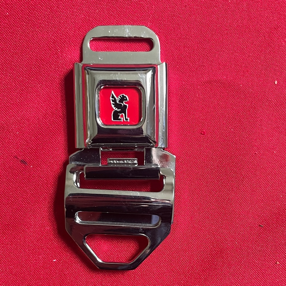 Chrome 1.5” buckle